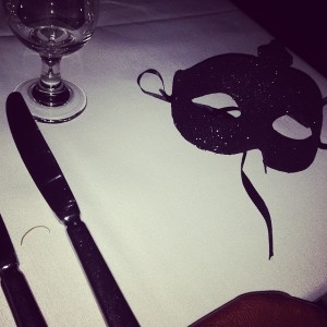There was a mask at our table, one for each person. We didn't wear them.
